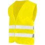 Topex 81-735-xxl gilet riflettee , giallo, taglia xxl