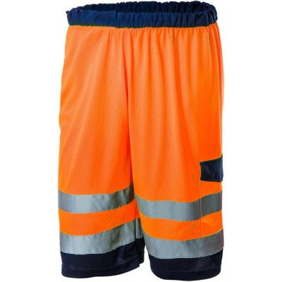 Topex 81-783-s bermuda da lavoro alta visibilità  maglia arancio