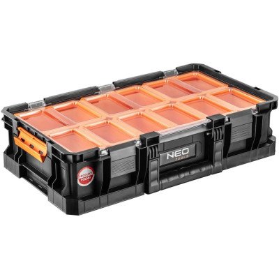 Topex 84-060 organizer, sistema a modulare ii, 53x31x13 cm