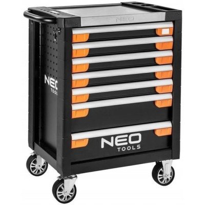 Topex 84-220 carrello per utensi sili 7 cassetti premium 810 x 46