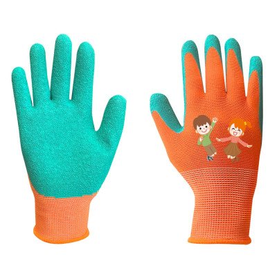 Topex 97-644-5 guanti da lavoro per bambini rivestimento in latt