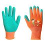 Topex 97-644-5 guanti da lavoro per bambini rivestimento in latt