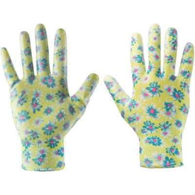 Topex 97h141 guanti da giardino o fantasia floreale rivestito ds