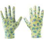 Topex 97h141 guanti da giardino o fantasia floreale rivestito ds