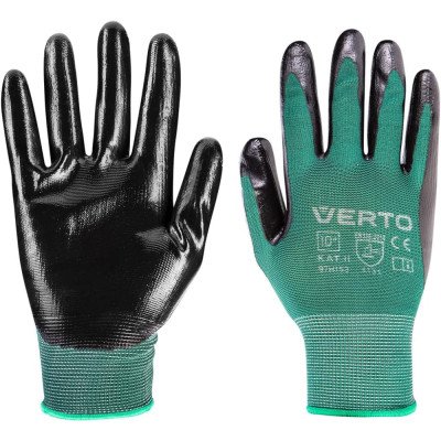 Topex 97h153 guanti da giardino, o, rivestito in nitrile, tagl ds