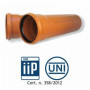 TUBO PVC FOGNATURA  UNI EN1401SN4 MT.1 D. 800