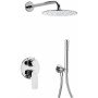 Nove gruppo doccia incasso (6911 + 441) cromato paini 09cr433d