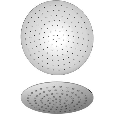 Soffione tondo ultrapiatto d.30 cm. cromato paini 50cr759up30e