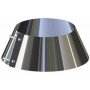 Scossalina copriforo in acciaio inox per canna fumaria (dn 450)