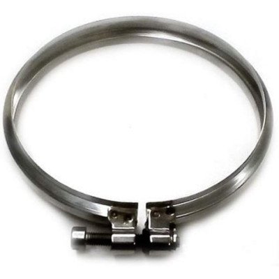 Fascetta di bloccaggio per canna fumaria in acciaio inox (dn 350