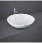 Lavabo da appoggio in ceramica - diametro 45.5 - altezza 16 cm -