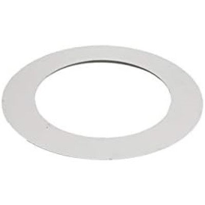 Rosone circolare passante d130 acciaio inox rosone tondo canna f