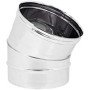 Gomito curva acciaio inox diametro d 80mm 5 decimi aisi 304 a 30