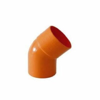 Curva pvc edilizia 45 d.063 b08l qzrtll