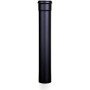 Tubo scarico pellet nero lineare diametro 80 mm cm 25 50 100 ner