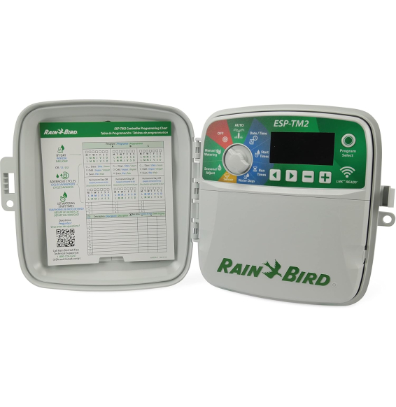 Rain bird programmatore esp-tm2 a 12 stazioni per esterno compat