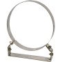 Tecnometal fumisteria fascetta murale regolabile acciaio inox ve