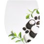Wirquin 20722971 sedile wc marbella con freno di caduta, bianco