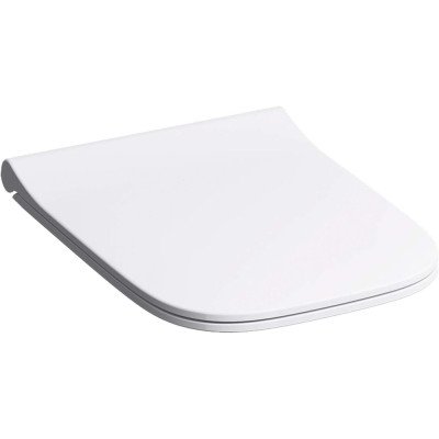 Geberit sedile wc smyle slim con coperchio, sandwich, antibatter