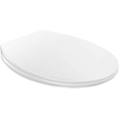 Sedile wc, o forma rotonda, honboo copriwater con paracolpi anti