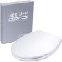 Sedile wc copriwater universale o forma rotonda, coprivaso tavol