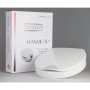 Sedile wc handicap, con rialzo di 50 mm, colore: bianco