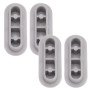 Hemoton 4pcs sedile del water paraurti coperchio del wc paraurti