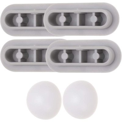 Hemoton 4pcs sedile del water paraurti coperchio del wc paraurti