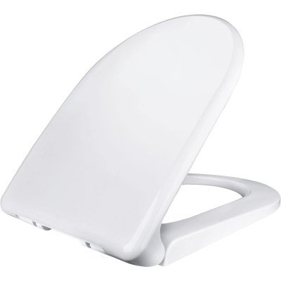 Boomersun coperchio wc premium (bianco, ovale) sedile wc antibat