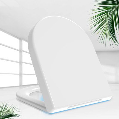 Blazelife sedile wc seat, 99,99% antibatterico e durevole, con a
