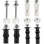 Kdwoa tornillos para asiento de inodoro, 5 pares asientos wc bis