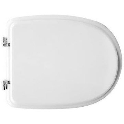  sedile wc compatibile falerii adria in legno copriwater bianco