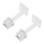 Ciyodo 4pcs coperchio del water vite di terra wc sostituzione ce