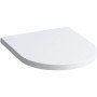Sedile per wc laufen kartell con rivestimento, sfoderabile, con
