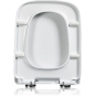 Sedile wc quadrato,copriwater un iversal,coperchio water urea-for