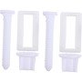Doitool 2 set vite del sedile del water copriwater bulloni del g
