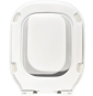 Sedile wc come originale glaze a zzurra termoindurente bianco