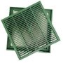 Telaio con griglia top pp 55x55 verde traffic