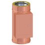 CAMERA RACCOLTA INCOMBUSTI D.350 RAME DOPPIA PARETE