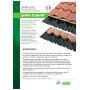 Lastra sottocoppo per coppi cm.21-23 200x99