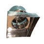 Cappello antivento inox base quadra 27x27