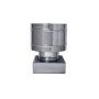 Cappello antivento inox base quadra 27x27