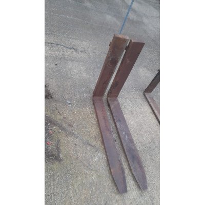 Coppia forche muletto interasse 71 lunghezza 120