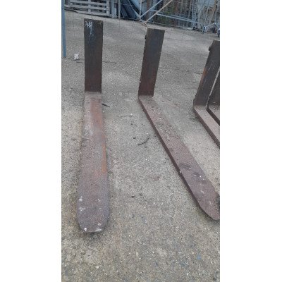 Coppia forche muletto interasse 41 lunghezza 120