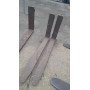 Coppia forche muletto interasse 41 lunghezza 100