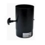 Serie arredo 20 10 nero tubo con valvola d.130