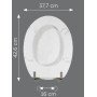 Sedile pozzi ginori piemonte sanitec 91604 ds