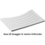 Asse di lavaggio in resina speci ale 38,4x35 cm cr2040cr