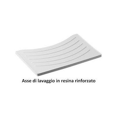 Asse di lavaggio in resina speci ale 53,5x35,5 cm cr2042cr