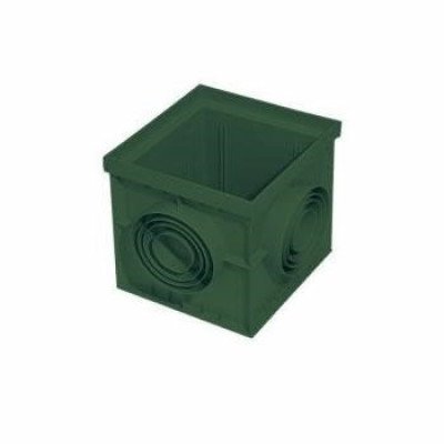 Pozzetto singolo pp verde 20x20 b08lqvkq7s